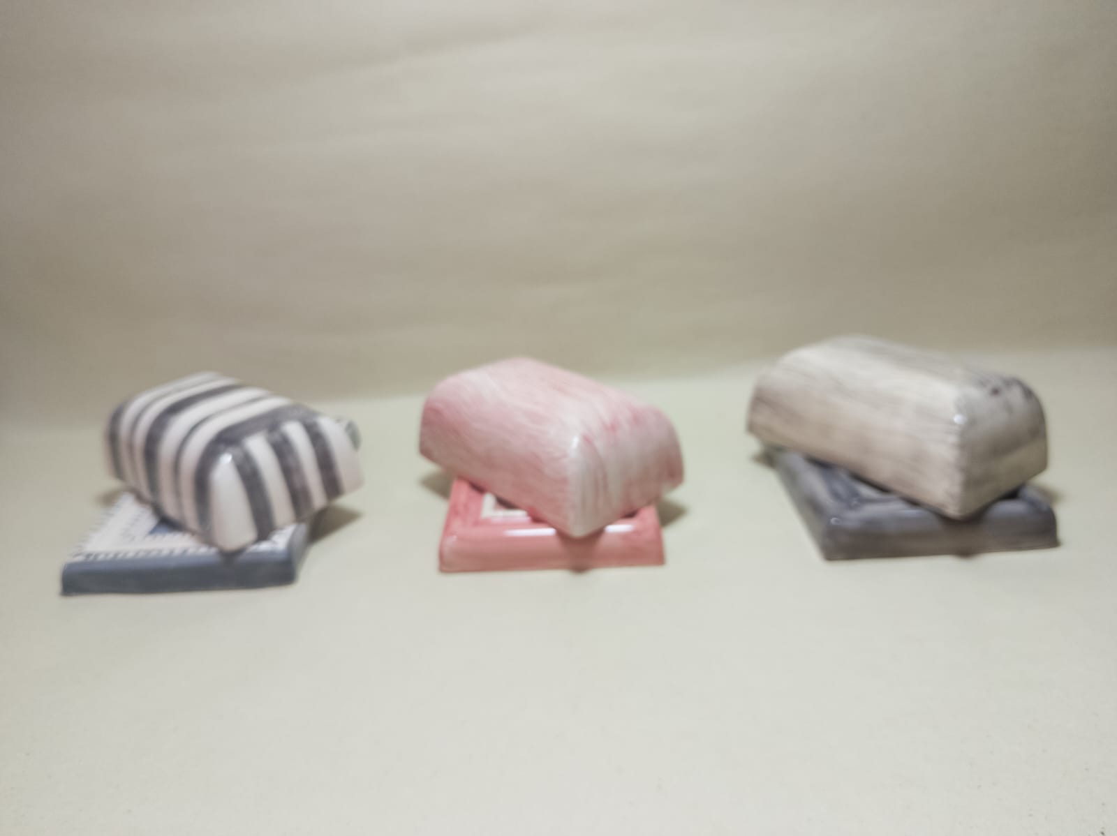 Trio de mantequilleras