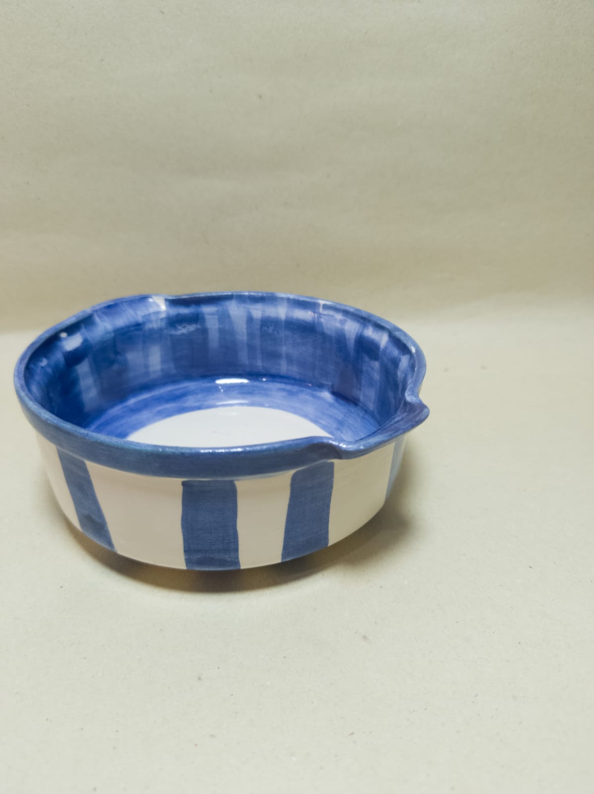 Bowl bajo azul cobalto